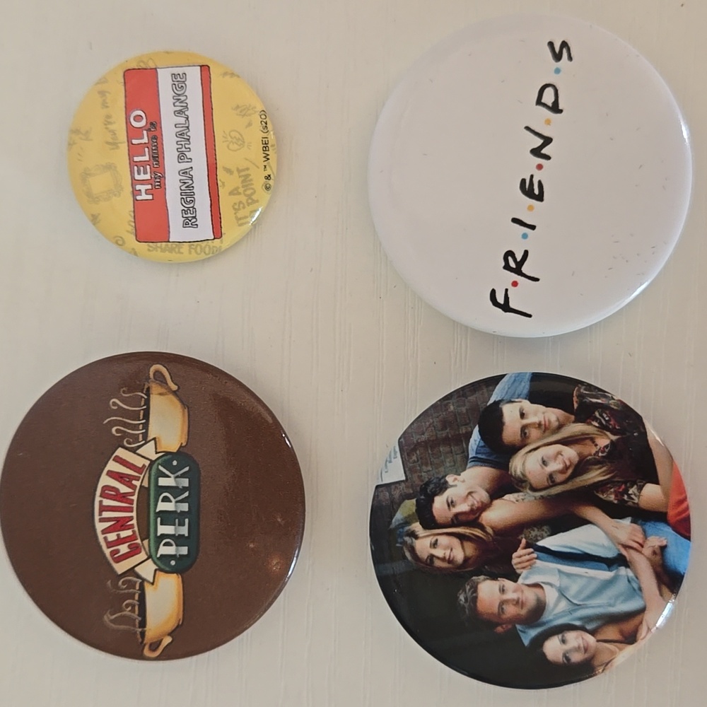 Friends Themed Button Set - Multicolor - Picture 3 of 4